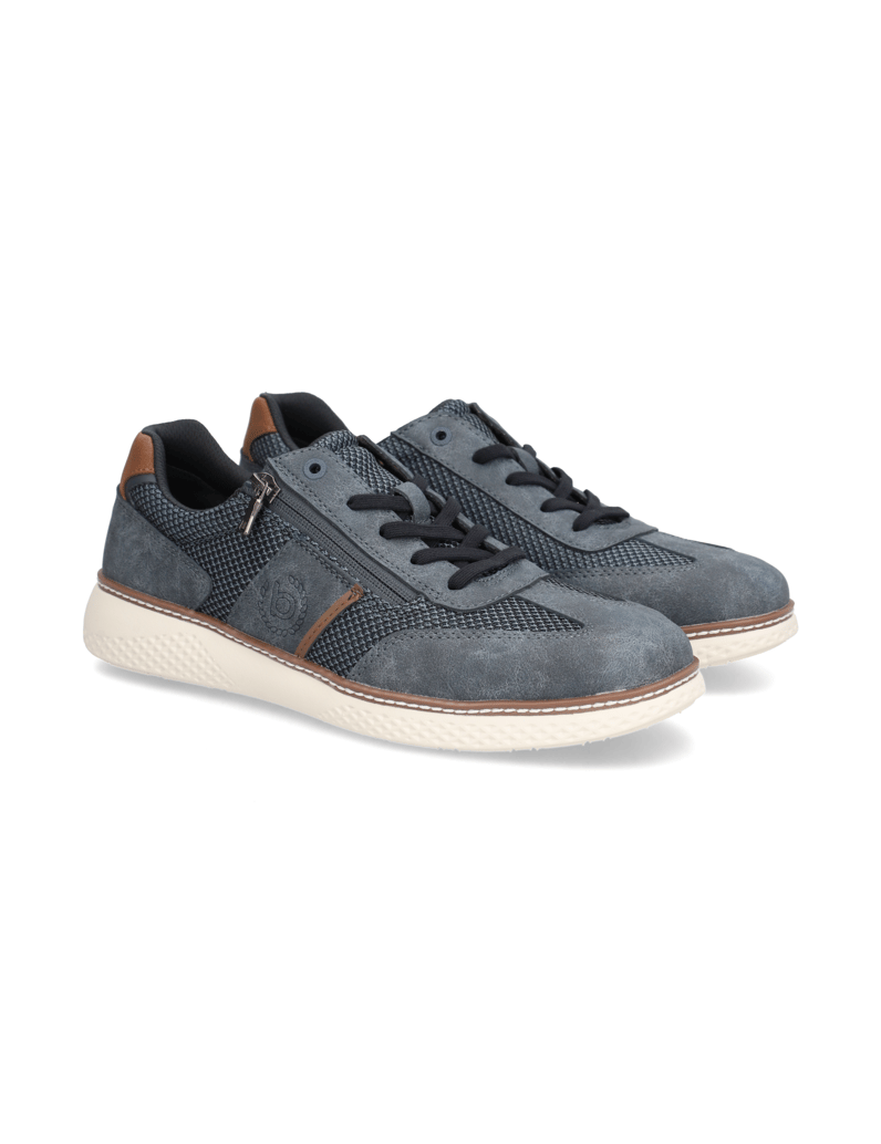 BUGATTI-DENIM-Schnürer-sportiv-grau