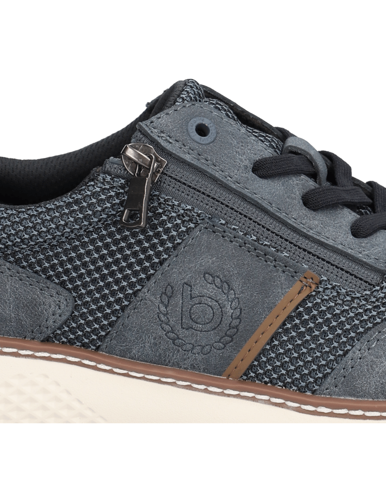 BUGATTI-DENIM-Schnürer-sportiv-grau