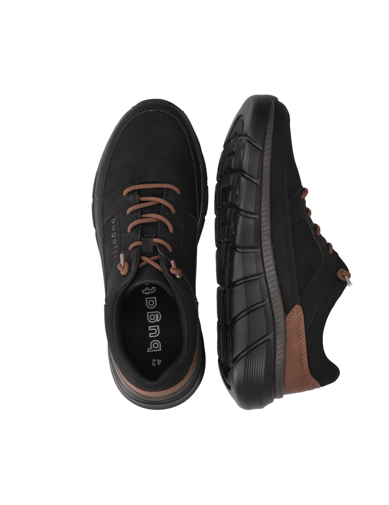 BUGATTI-DENIM-Sneaker-schwarz