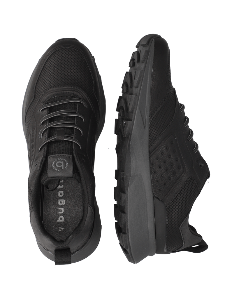 BUGATTI-DENIM-Sneaker-schwarz