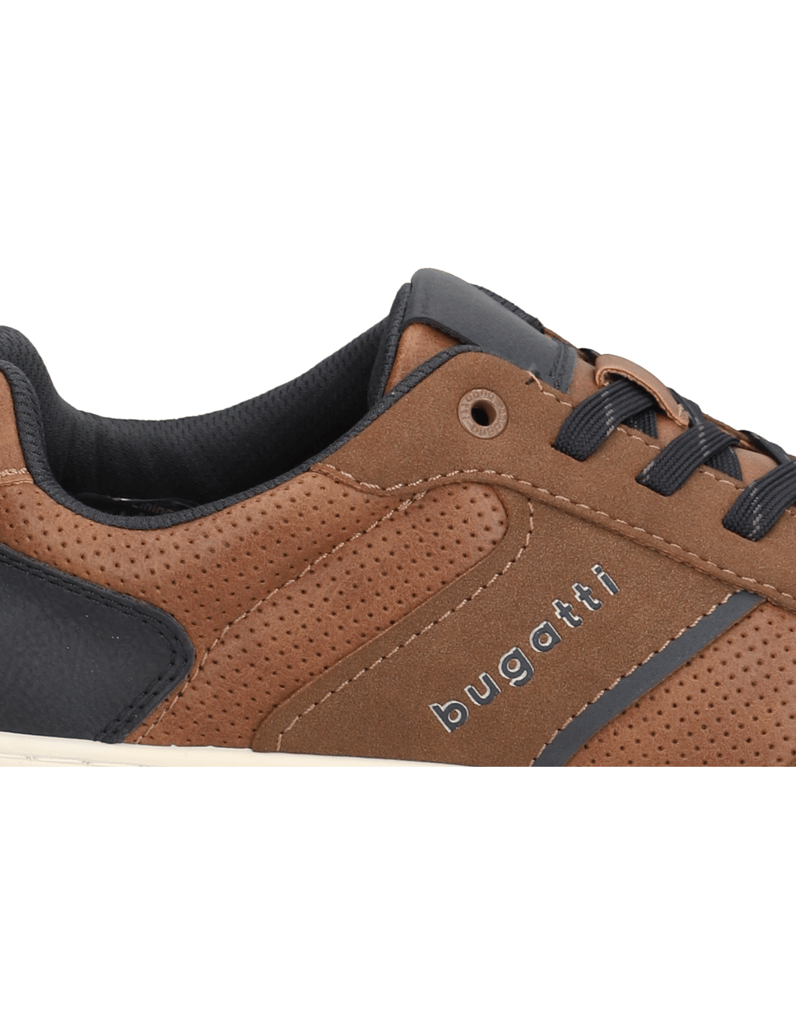 BUGATTI-DENIM-Sneaker-cognac