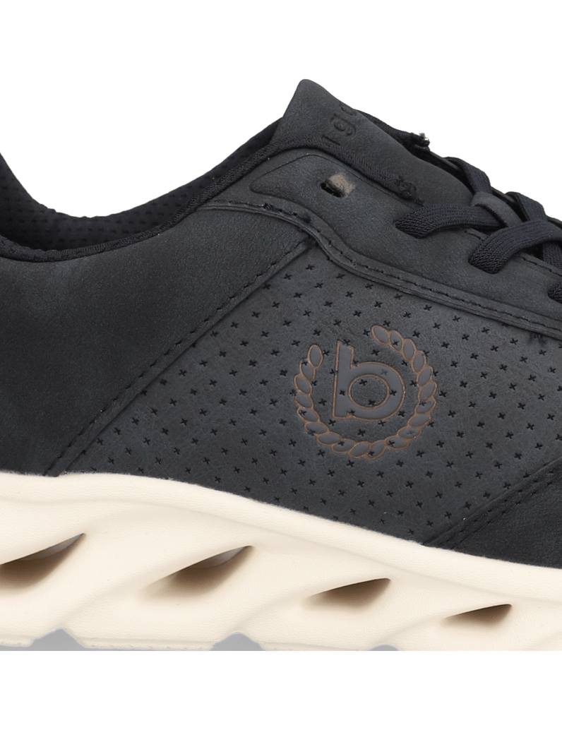 BUGATTI-DENIM-Sneaker-blau