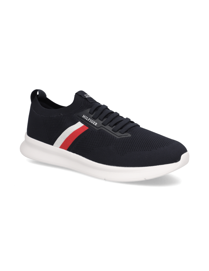 Tommy-Hilfiger-LIGHTWEIGHT-KNITTED-RUNNER-blau