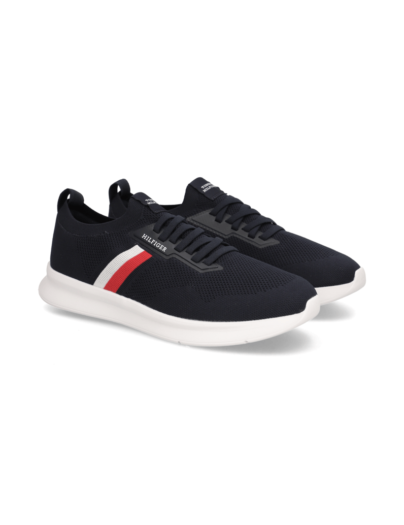 Tommy-Hilfiger-LIGHTWEIGHT-KNITTED-RUNNER-blau