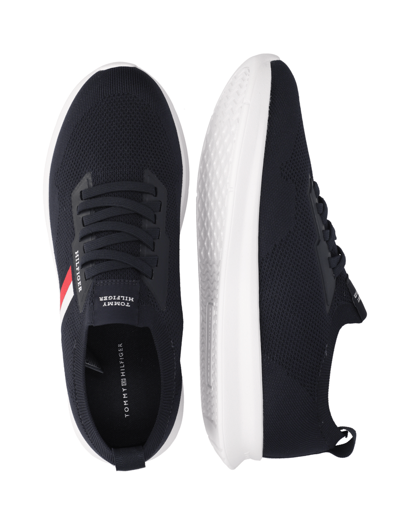 Tommy-Hilfiger-LIGHTWEIGHT-KNITTED-RUNNER-blau