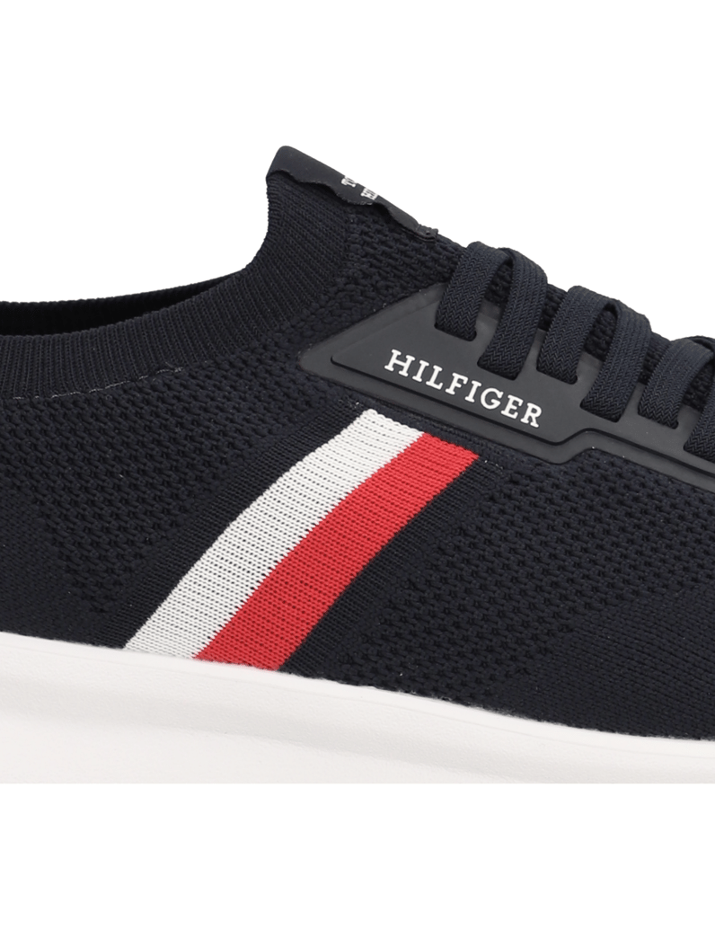 Tommy-Hilfiger-LIGHTWEIGHT-KNITTED-RUNNER-blau