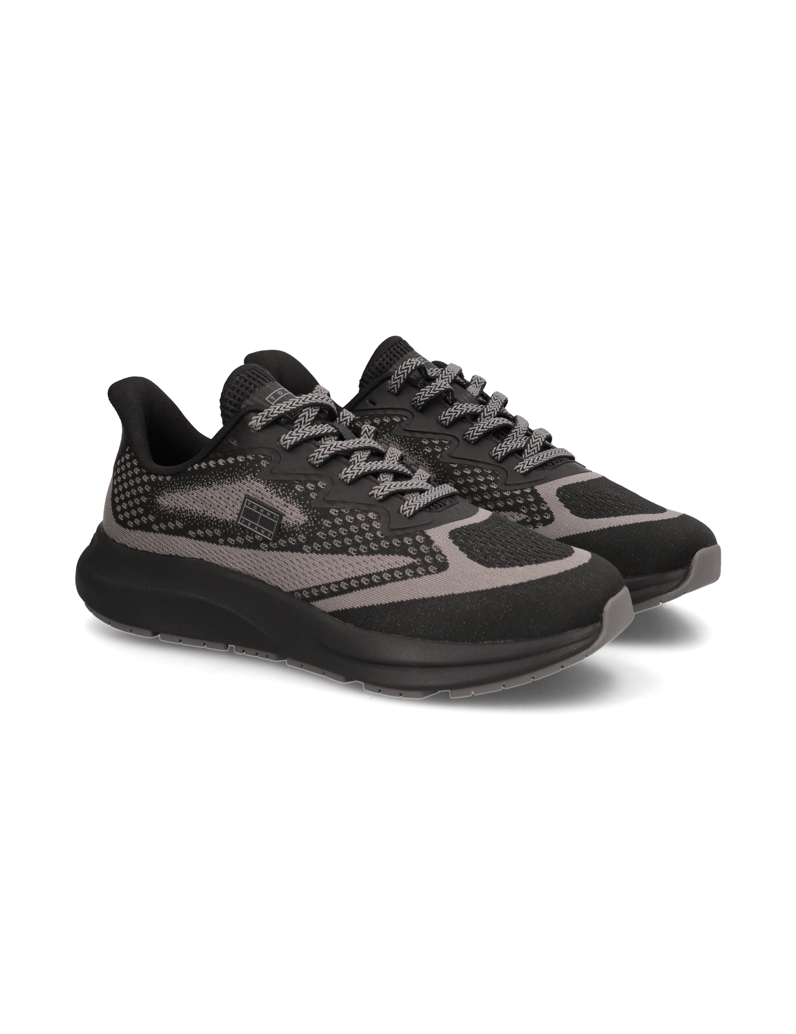 Tommy-Hilfiger-RUNNER-KNITTED-schwarz