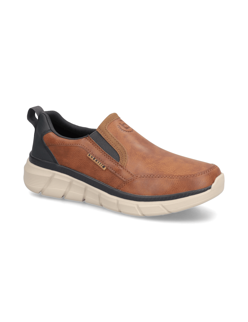 BUGATTI-DENIM-Slipper-sportiv-cognac