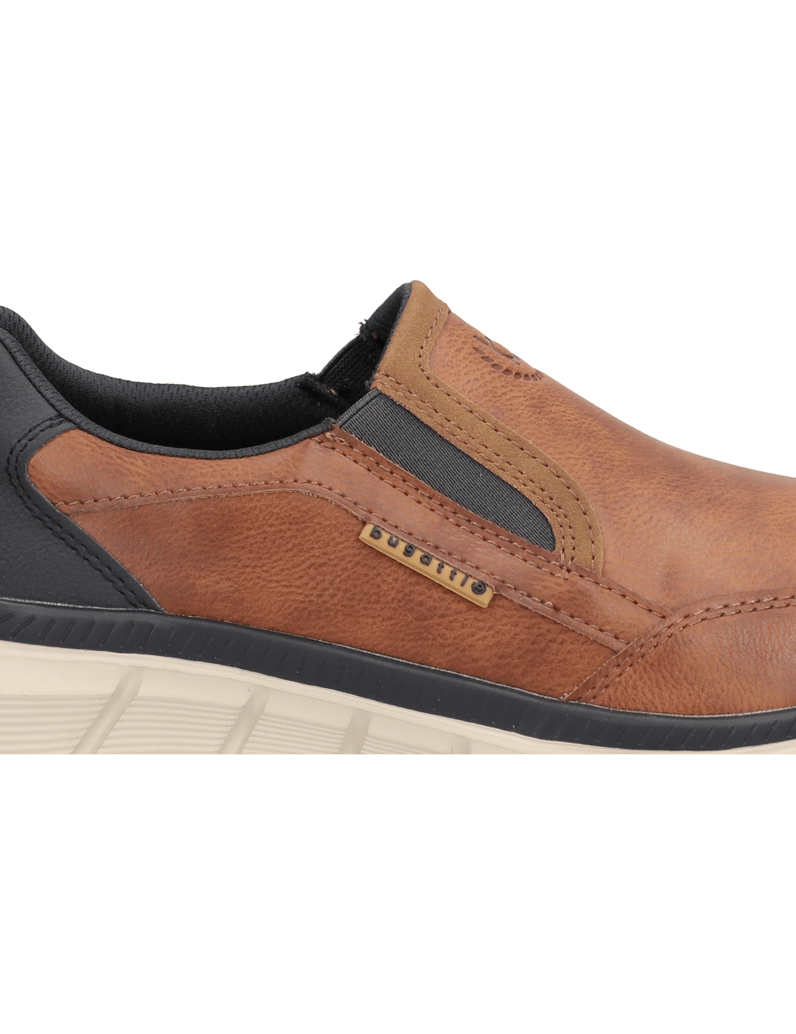 BUGATTI-DENIM-Slipper-sportiv-cognac