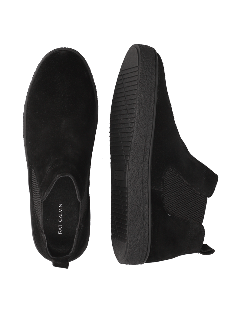 Pat-Calvin-Veloursleder-Chelsea-Boot-schwarz