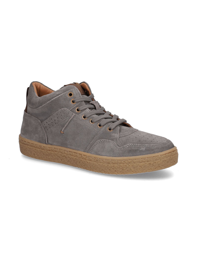 Pat-Calvin-Veloursleder-Sneaker-Mid-Cut-grau