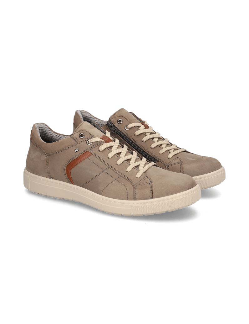 Jomos-Nubukleder-Sneaker-beige