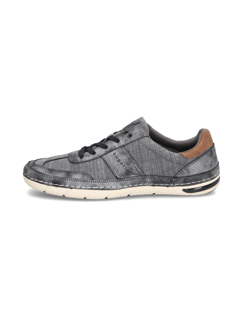 BUGATTI-DENIM-Textil-Schnürer-sportiv-blau
