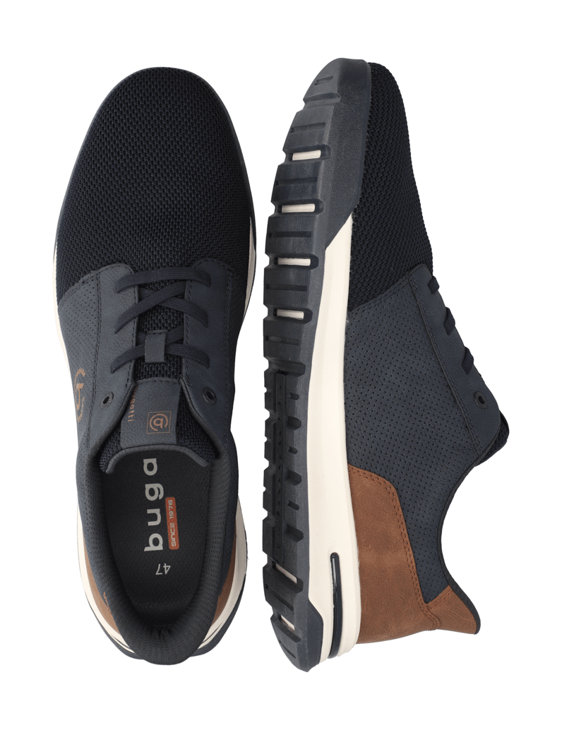 BUGATTI-DENIM-Sneaker-blau