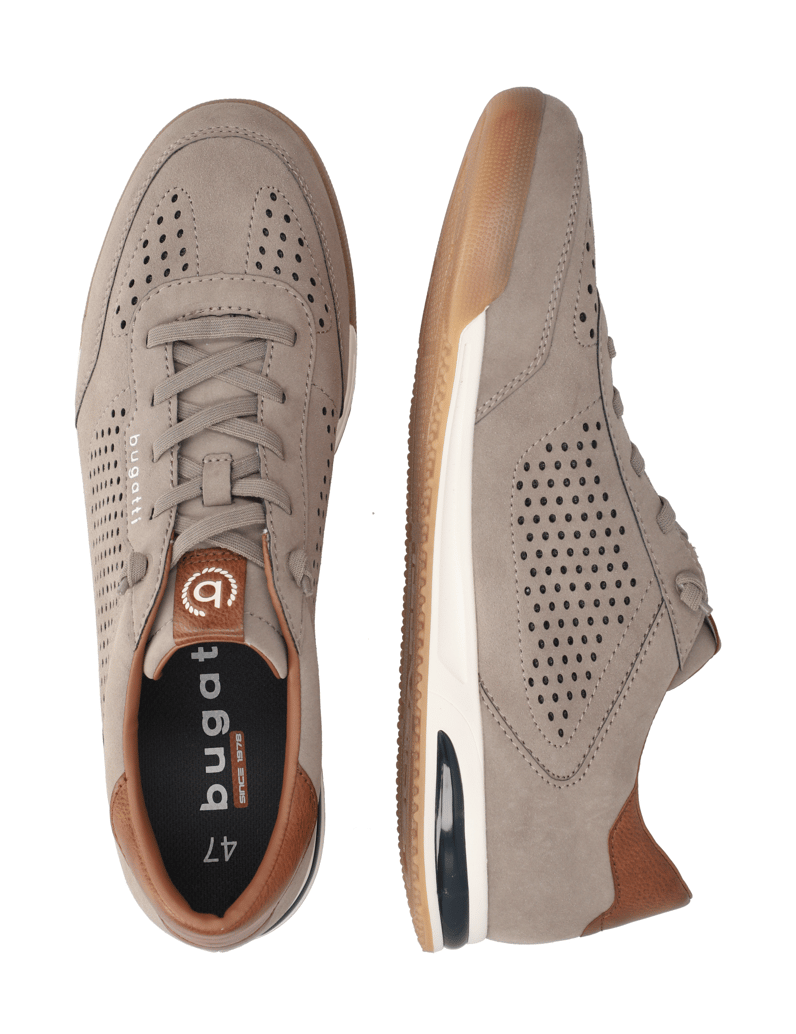 BUGATTI-DENIM-Schnürer-sportiv-beige