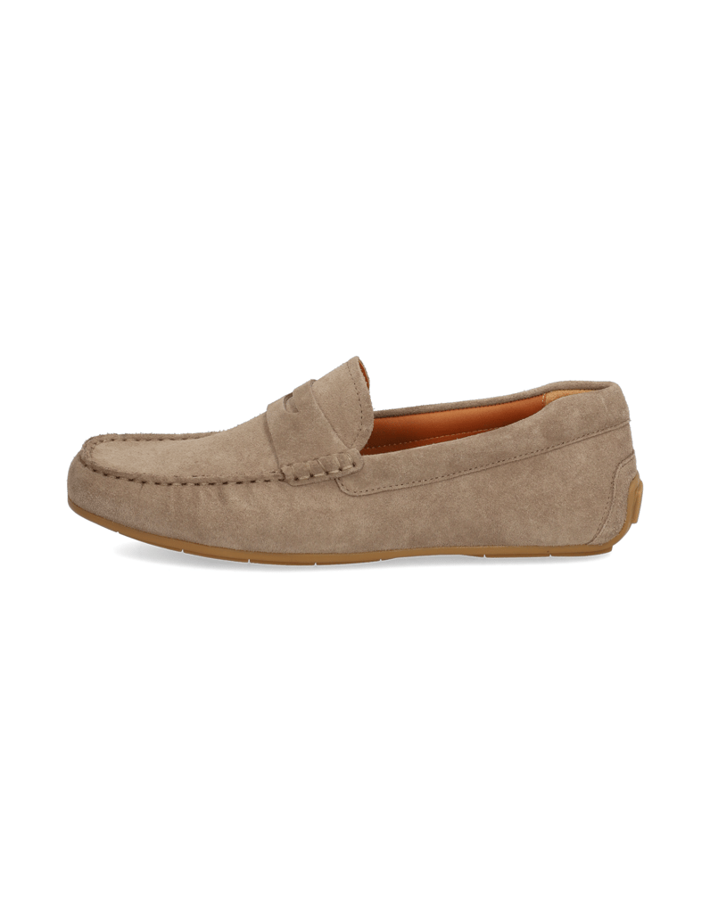 Pat-Calvin-Velourleder-Mokassin-beige