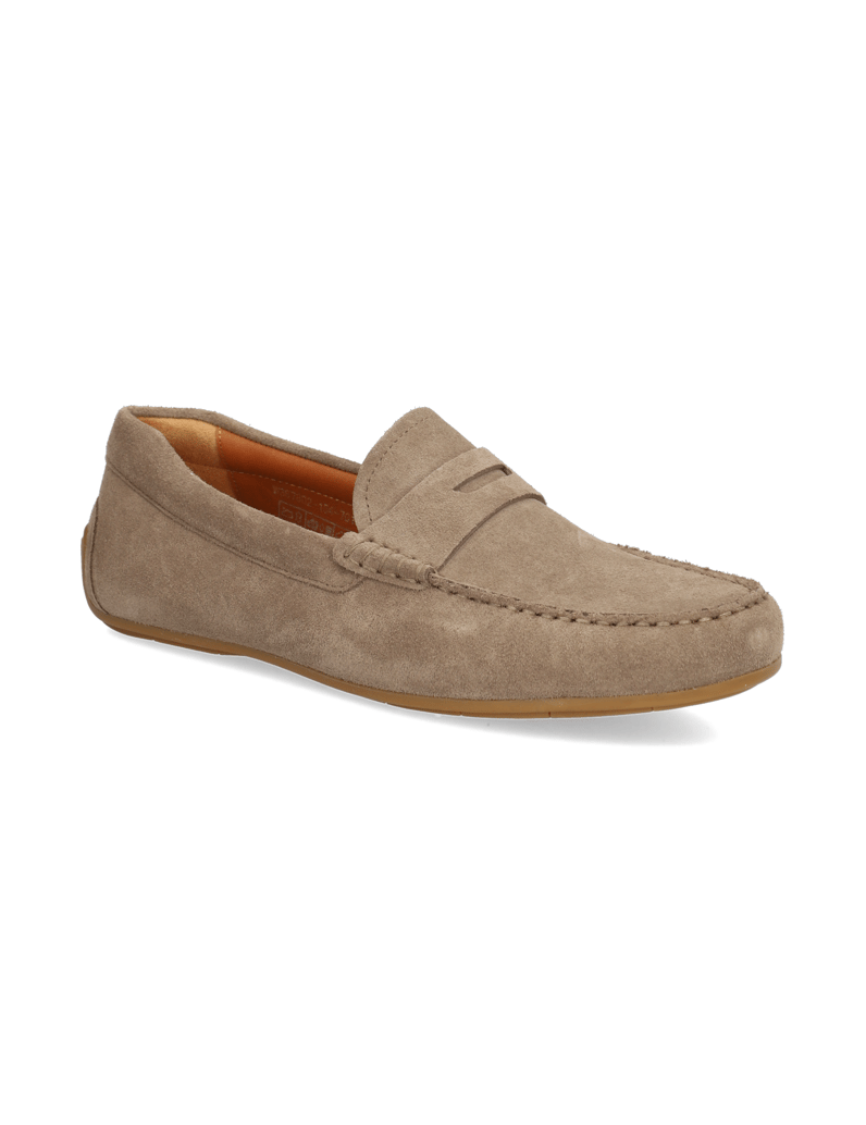 Pat-Calvin-Velourleder-Mokassin-beige