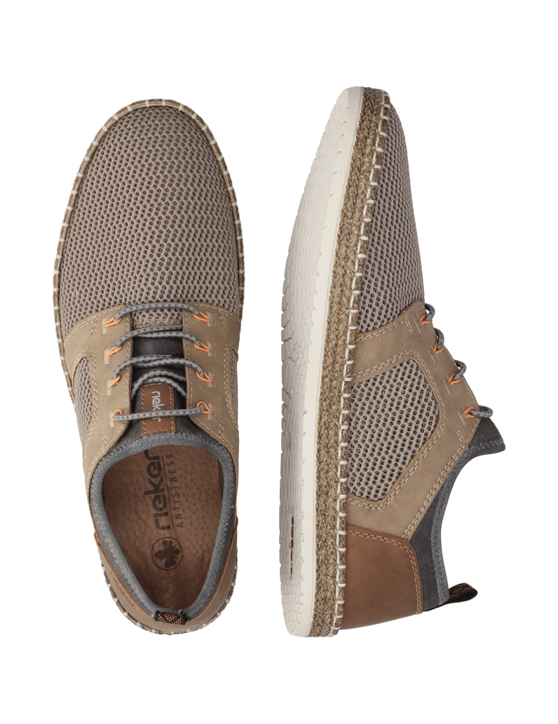 Rieker-Textil-Schnürer-sportiv-braun
