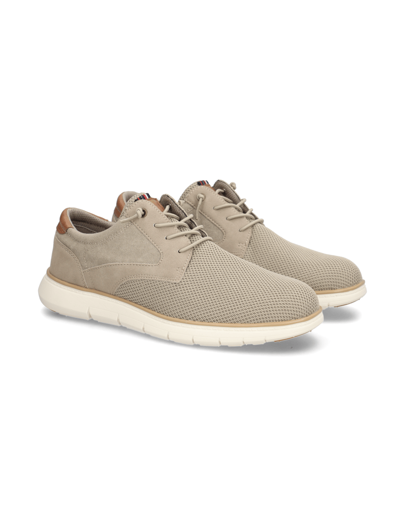 DELKA-Schnürer-sportiv-beige
