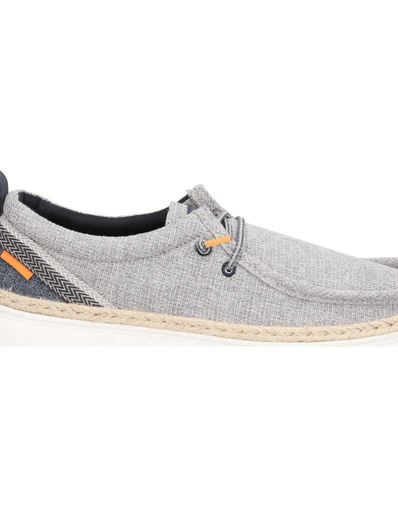 DELKA-Schnürer-sportiv-grau