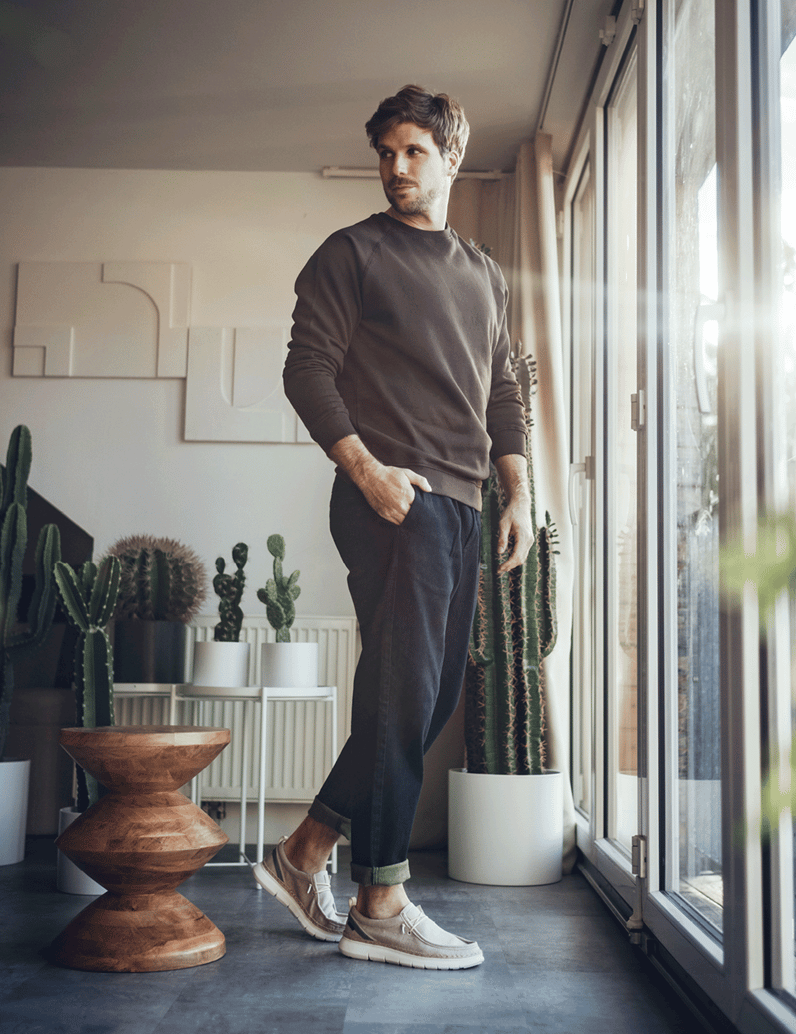 DELKA-Schnürer-sportiv-grau