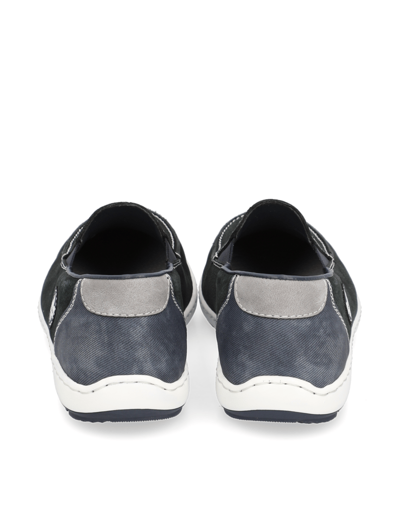 Rieker-Lederkombination-Slipper-sportiv