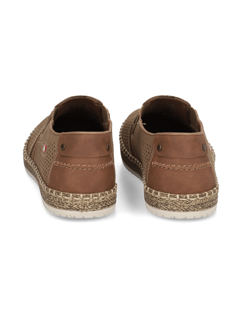 Rieker-Veloursleder-Slipper-sportiv-braun