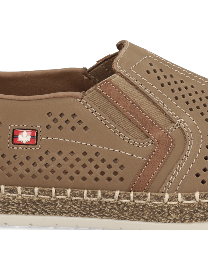 Rieker-Veloursleder-Slipper-sportiv-braun