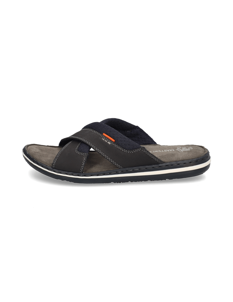 Master-Class-Lederkombination-Pantoffel-blau