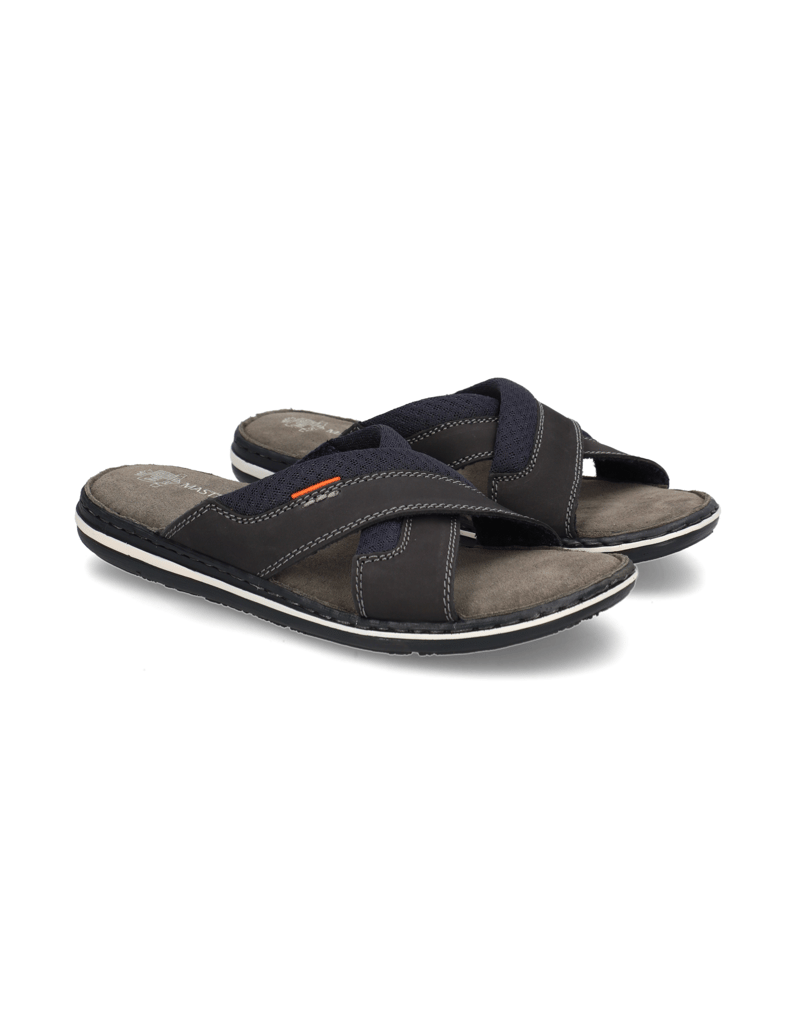 Master-Class-Lederkombination-Pantoffel-blau