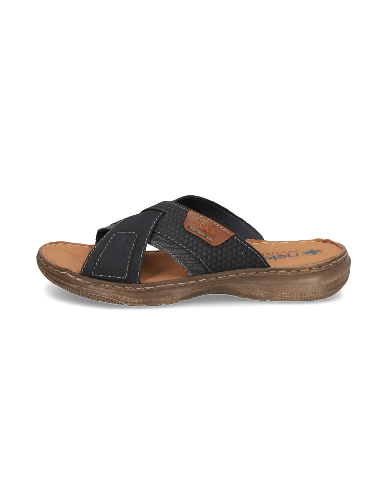 Rieker-Pantoffel-blau