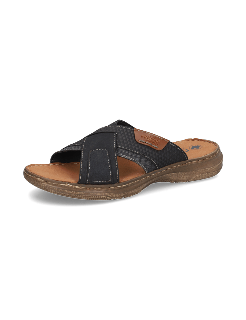 Rieker-Pantoffel-blau