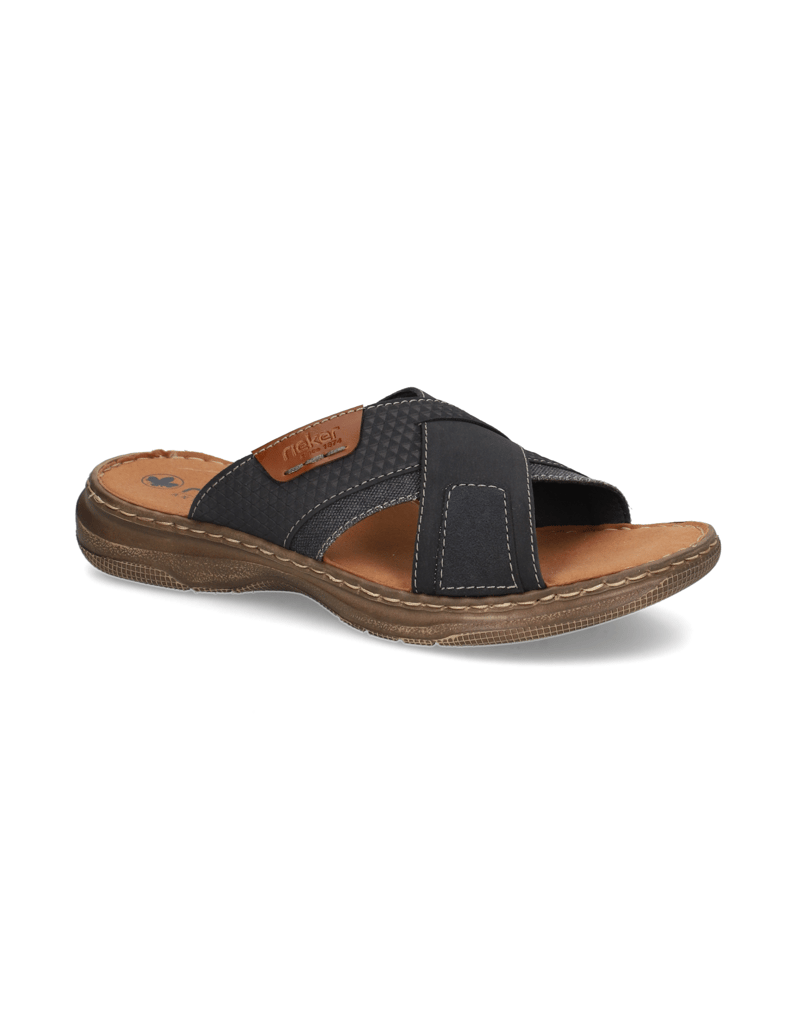 Rieker-Pantoffel-blau