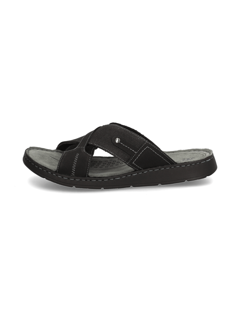 Master-Class-Lederkombination-Pantoffel-schwarz