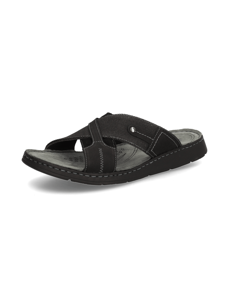 Master-Class-Lederkombination-Pantoffel-schwarz