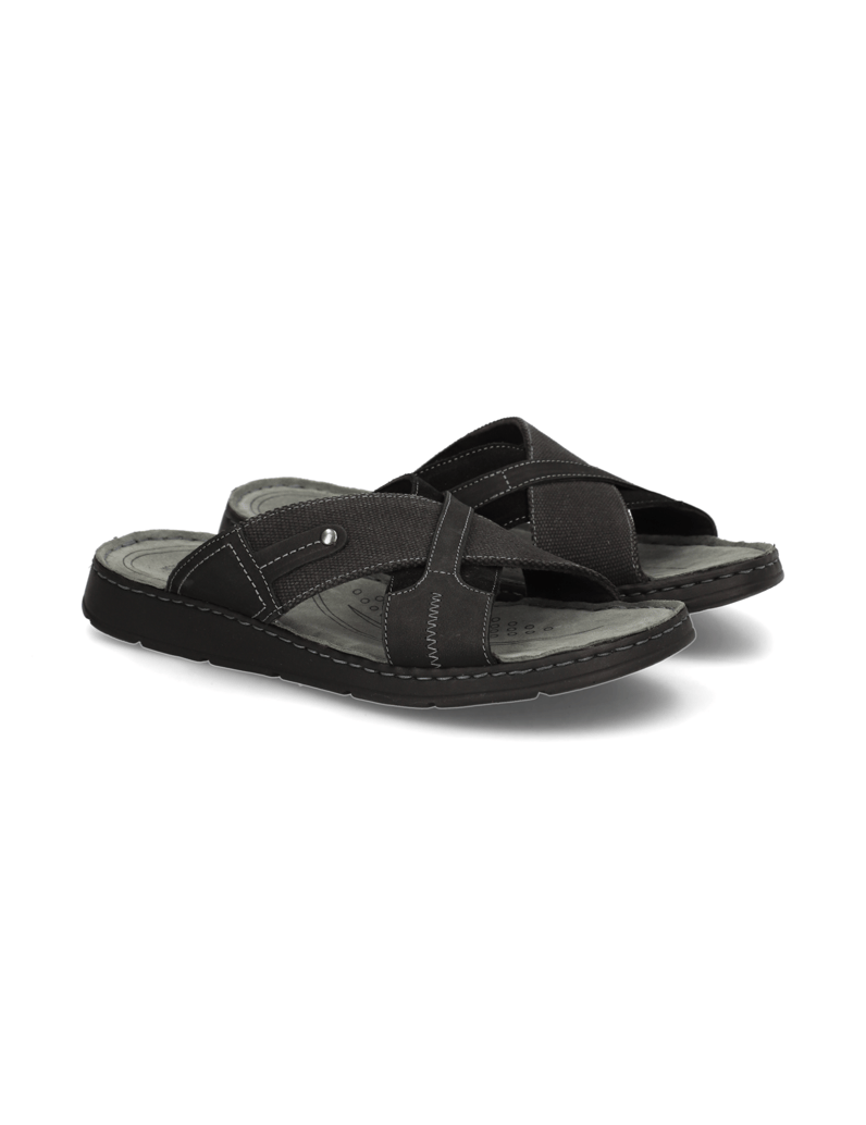 Master-Class-Lederkombination-Pantoffel-schwarz