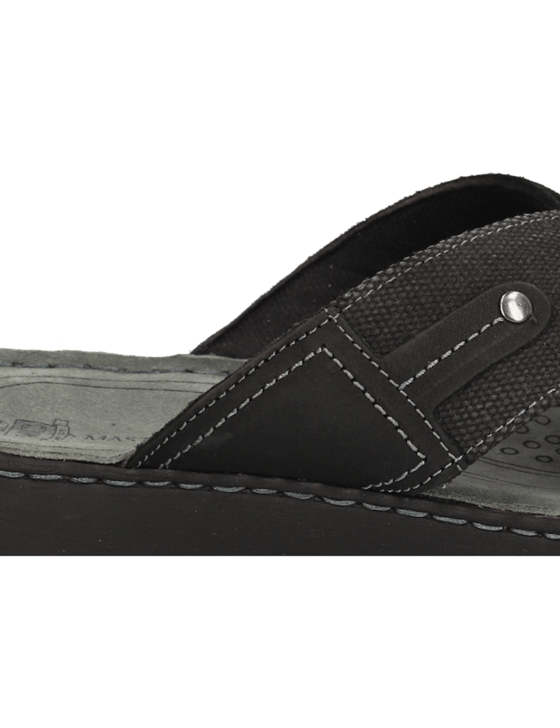 Master-Class-Lederkombination-Pantoffel-schwarz