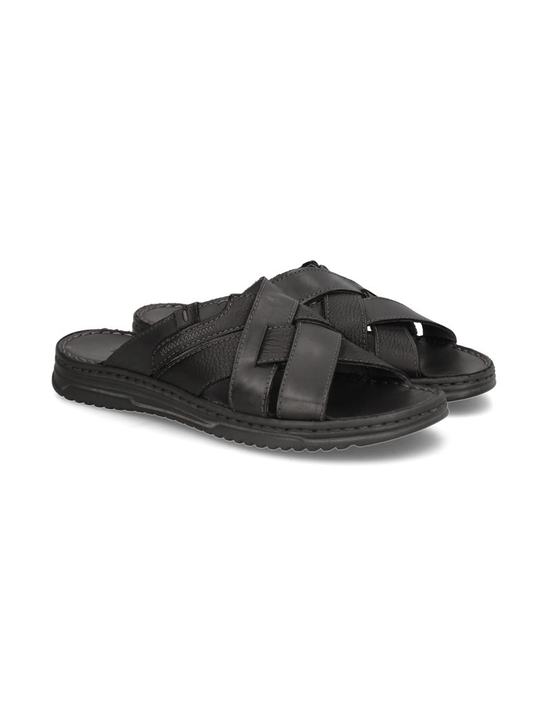 Frank-Walker-Pantoffel-schwarz