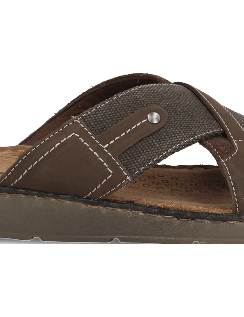 DELKA-Pantoffel-braun