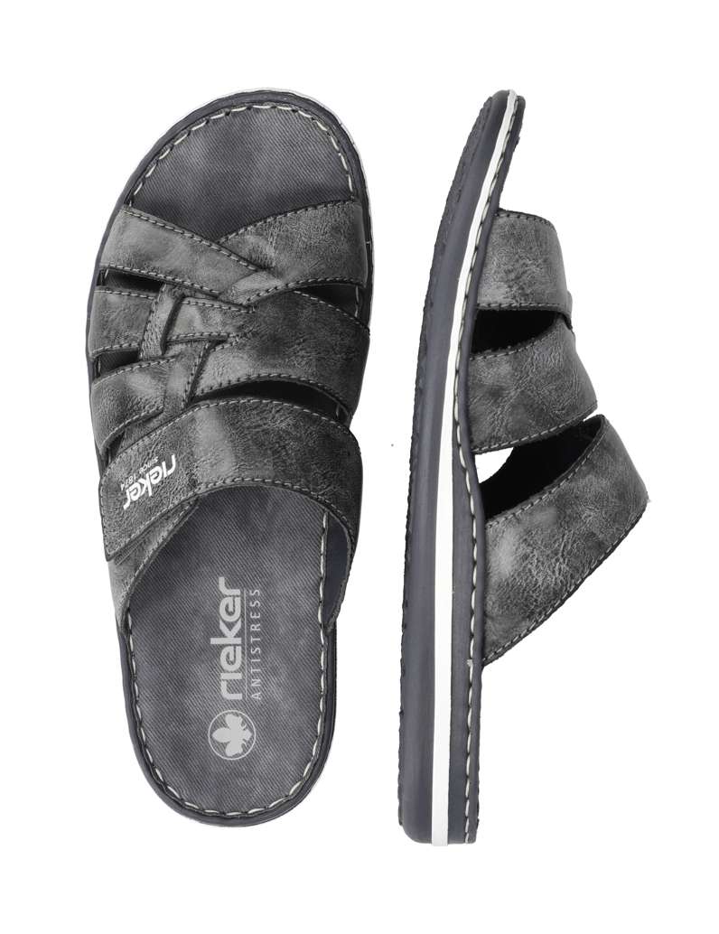 Rieker-Pantoffel-blau