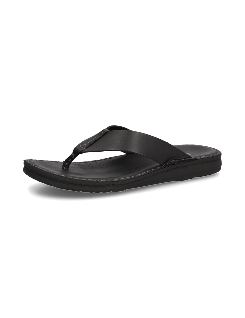 DELKA-Pantoffel-schwarz