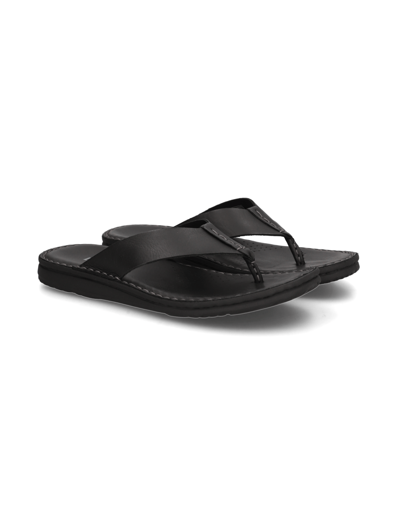 DELKA-Pantoffel-schwarz