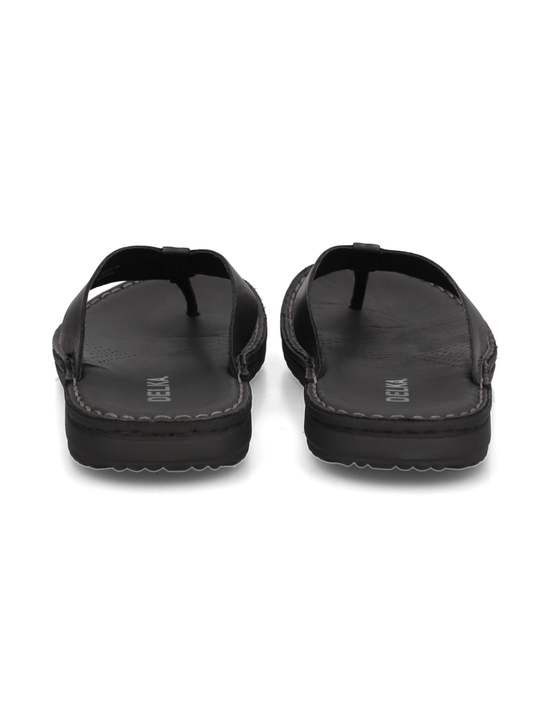 DELKA-Pantoffel-schwarz
