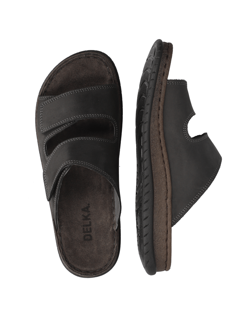 DELKA-Pantoffel-blau