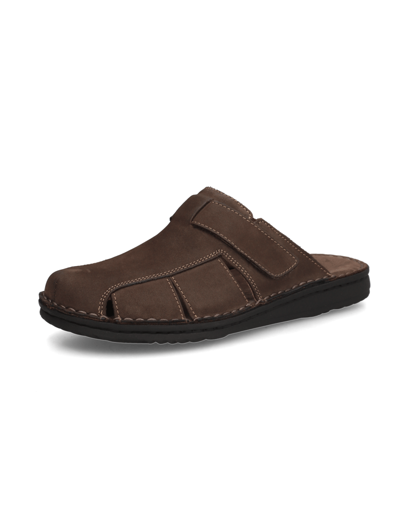 DELKA-Pantoffel-braun