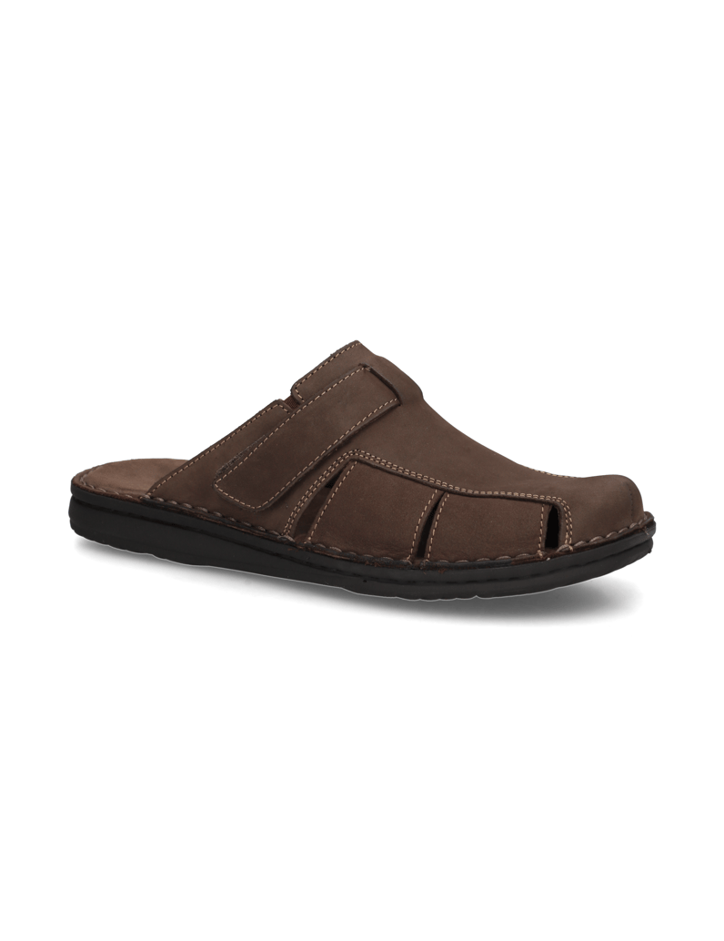DELKA-Pantoffel-braun