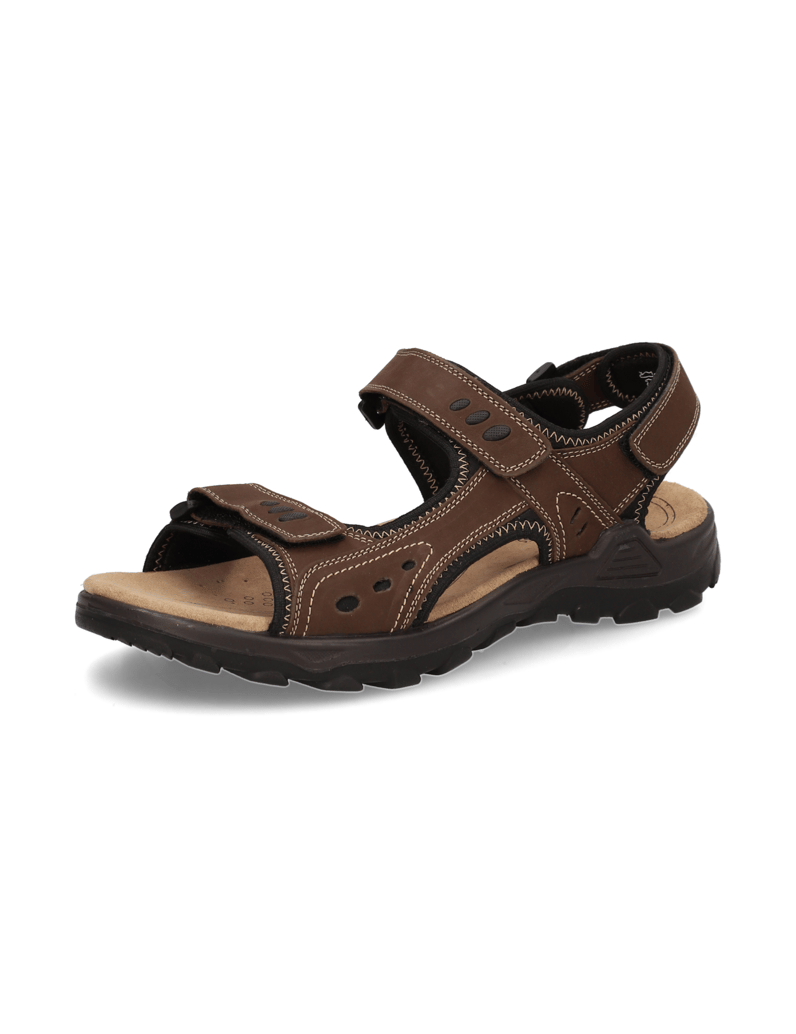 Master-Class-Nubukleder-Klassische-Sandalen-schwarz