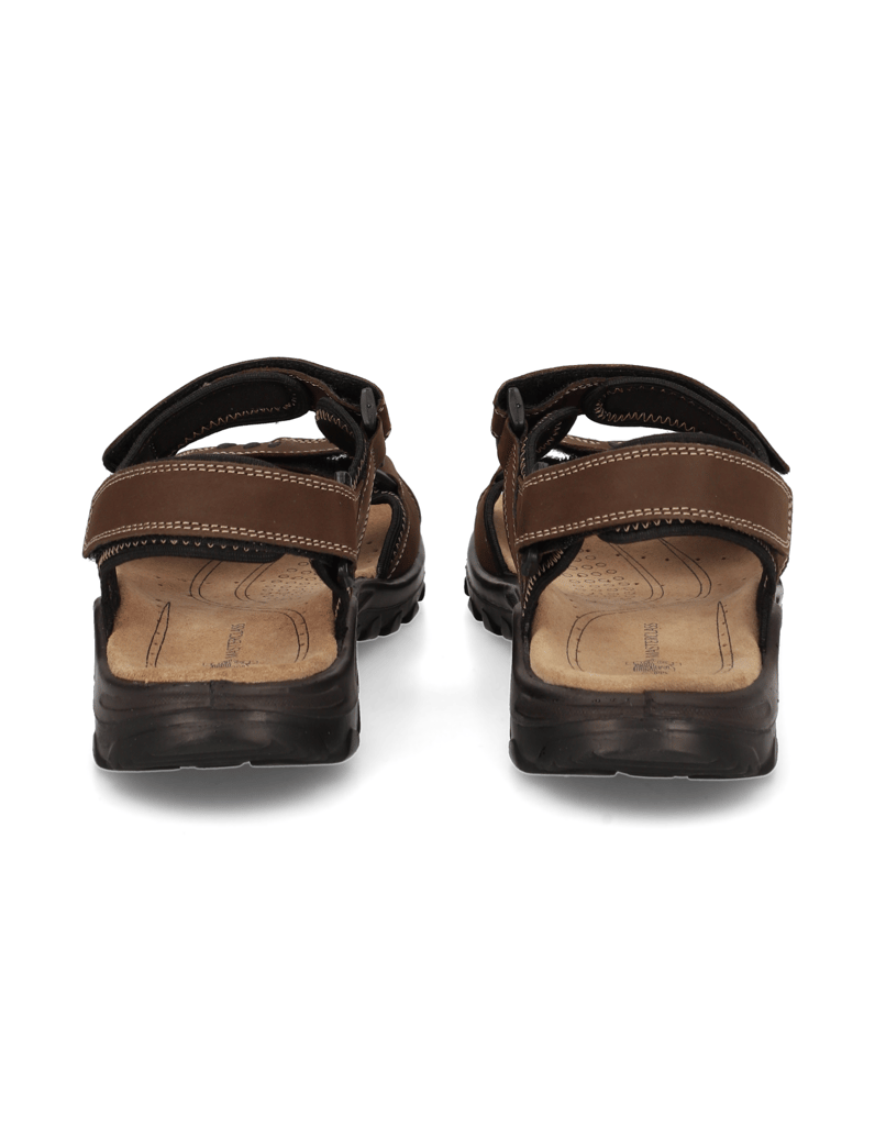 Master-Class-Nubukleder-Klassische-Sandalen-schwarz