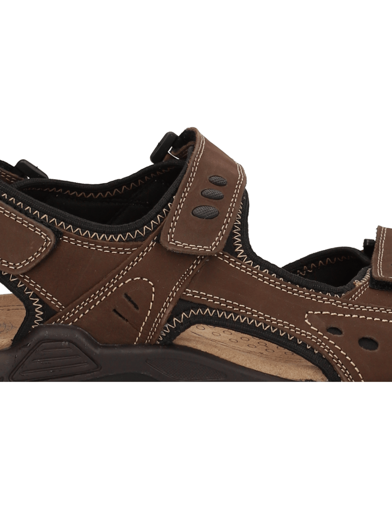 Master-Class-Nubukleder-Klassische-Sandalen-schwarz