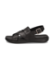 Frank Walker Glattleder Sandale schwarz
